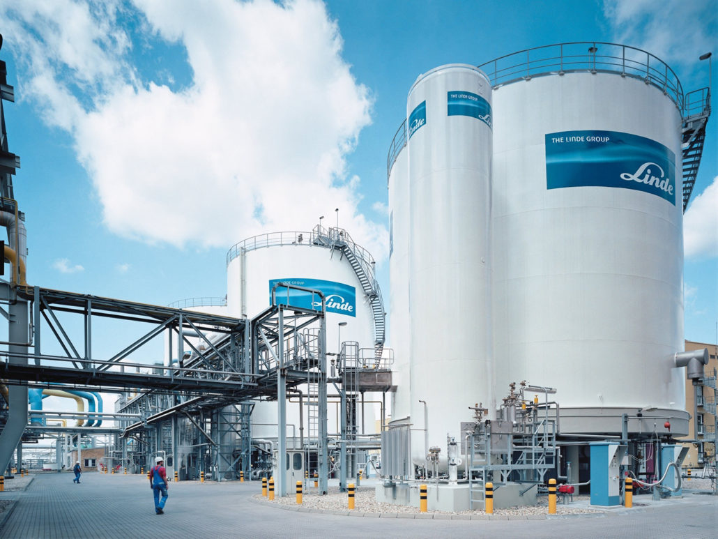 Lieferstelle für technische Gase Linde / AGA bei Steinbrink